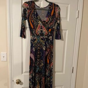 Multi Color Maxi Dress